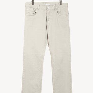 Prada Light-Grey-Wash Classic Fit Straight-Leg Jeans